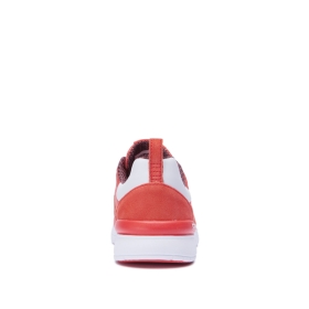 Womens Supra Low Top Shoes SCISSOR Coral/White | AU-16590